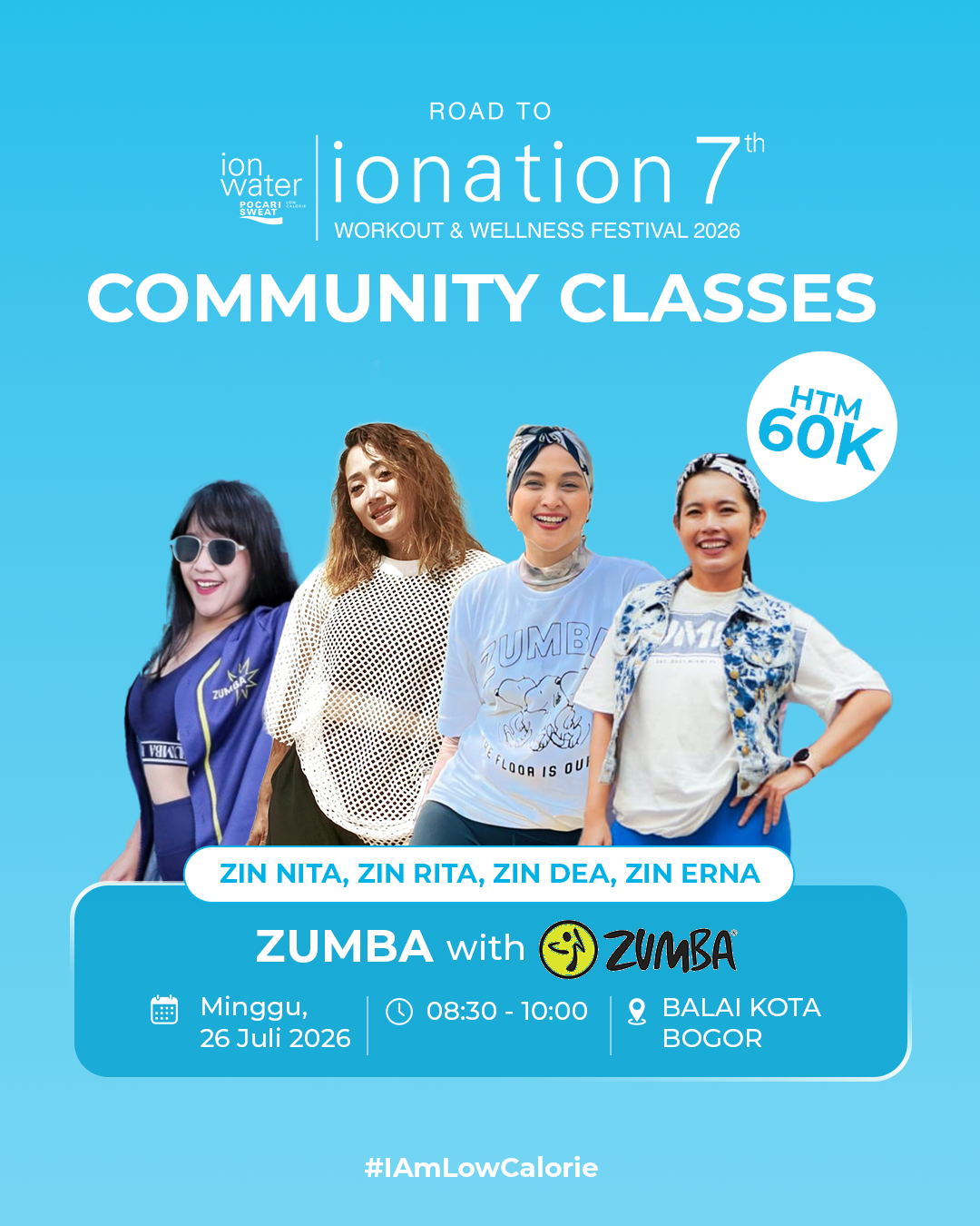 ZUMBA WITH ZUMBABOGOR - COMMUNITY ATTACK ROAD TO IONATION 2026